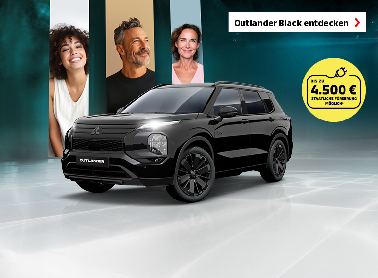 Mitsubishi Outlander Black Outlander Black - Alt