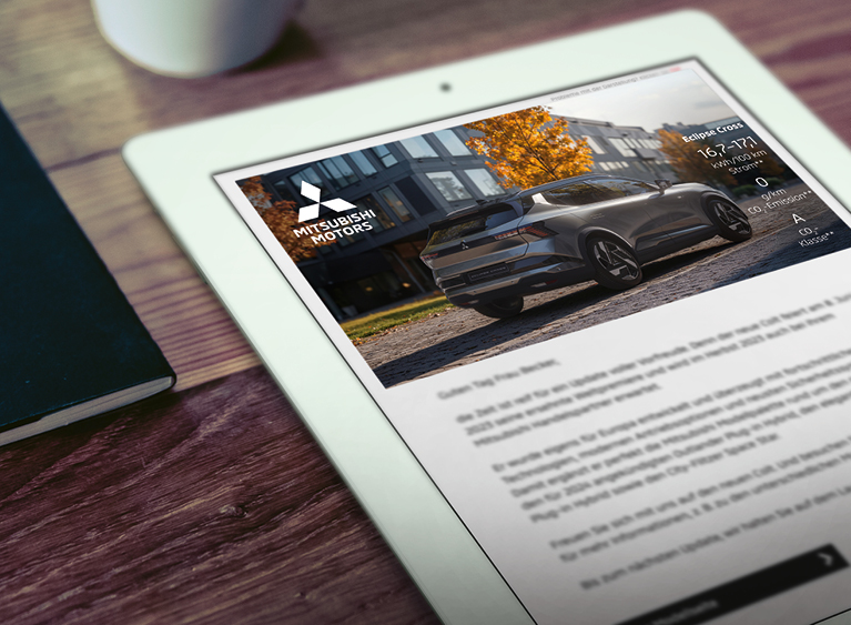 Mitsubishi Newsletter Unser Newsletter - Alt