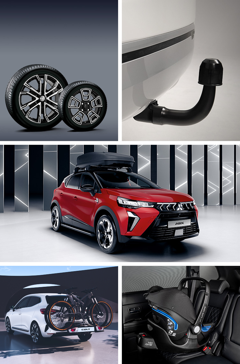 Zubehör Detailaufnahmen optionalen Zubehörs