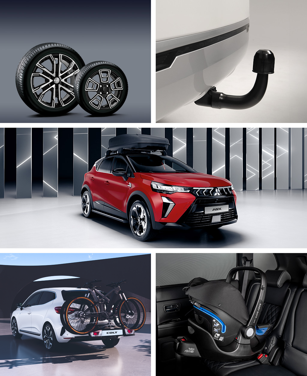 Zubehör Detailaufnahmen optionalen Zubehörs